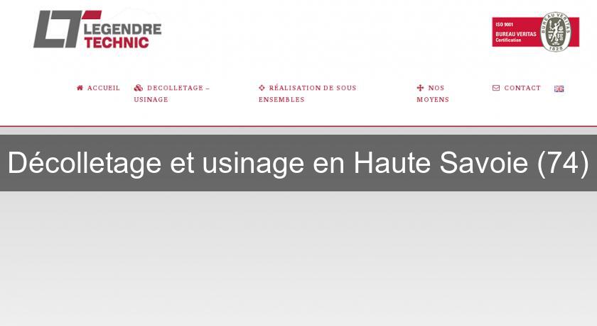 Décolletage et usinage en Haute Savoie (74) Décolletage et usinage en Haute Savoie (74)