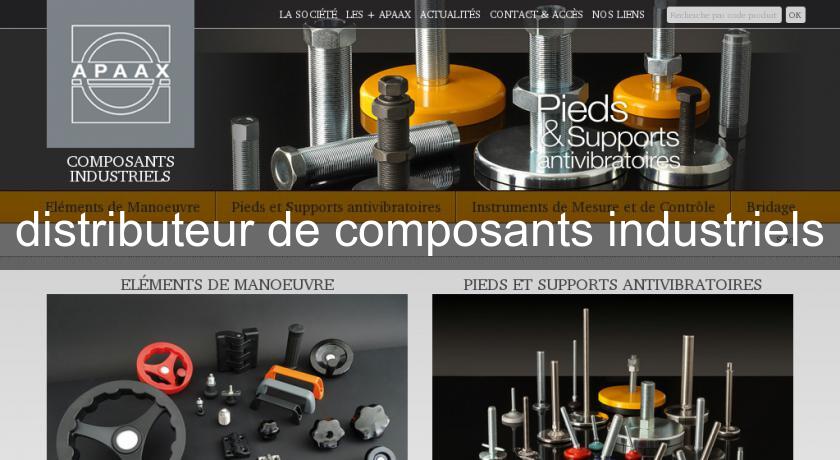 distributeur de composants industriels distributeur de composants industriels