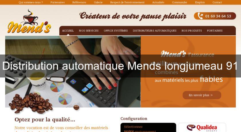 Distribution automatique Mends longjumeau 91 Distribution automatique Mends longjumeau 91