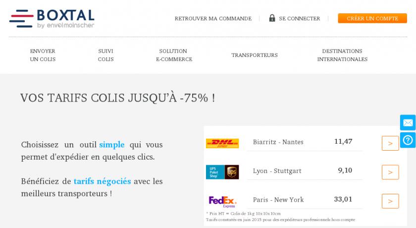 Envoyer, faire livrer des colis moins cher Envoyer, faire livrer des colis moins cher