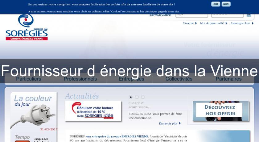 Fournisseur d'énergie dans la Vienne Fournisseur d'énergie dans la Vienne