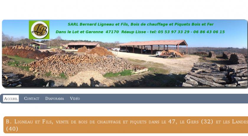 Livraison Bois de chauffage et piquets à Réaup Lisse 47 Livraison Bois de chauffage et piquets à Réaup Lisse 47