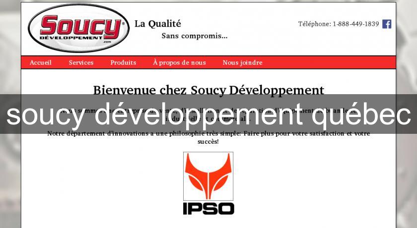 soucy développement québec soucy développement québec