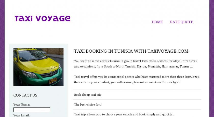 Taxi en Tunisie, pour vos déplacements et séjours Taxi en Tunisie, pour vos déplacements et séjours