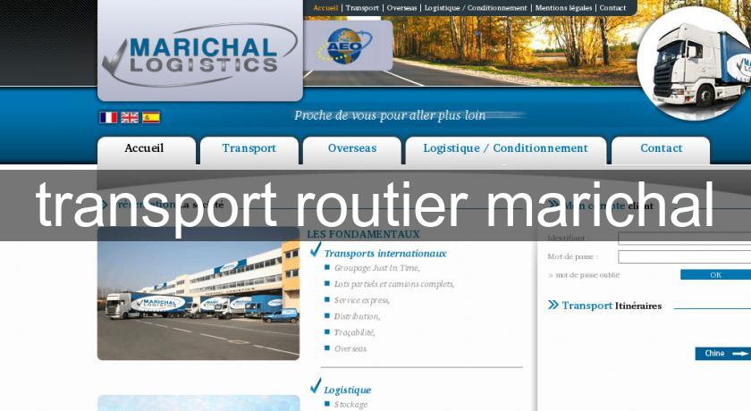 transport routier marichal transport routier marichal