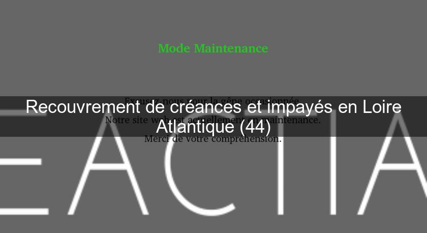 Recouvrement de créances et impayés en Loire Atlantique (44) Recouvrement de créances et impayés en Loire Atlantique (44)