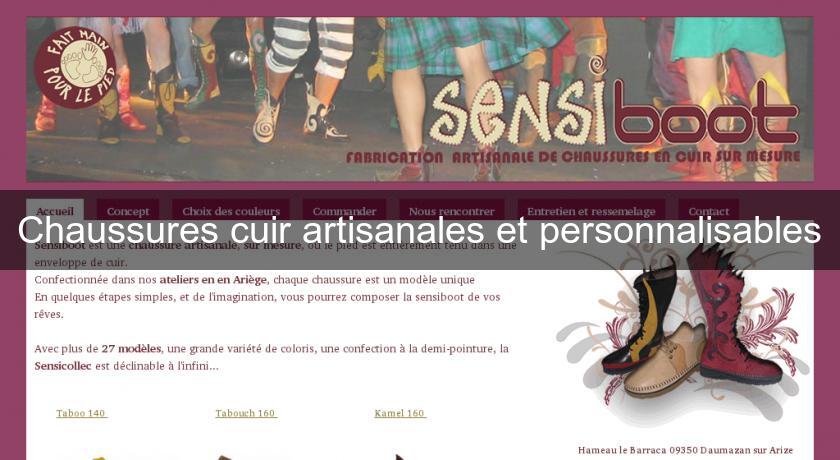 Chaussures cuir artisanales et personnalisables Chaussures cuir artisanales et personnalisables