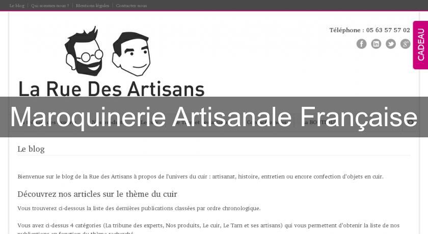 Maroquinerie Artisanale Française Maroquinerie Artisanale Française