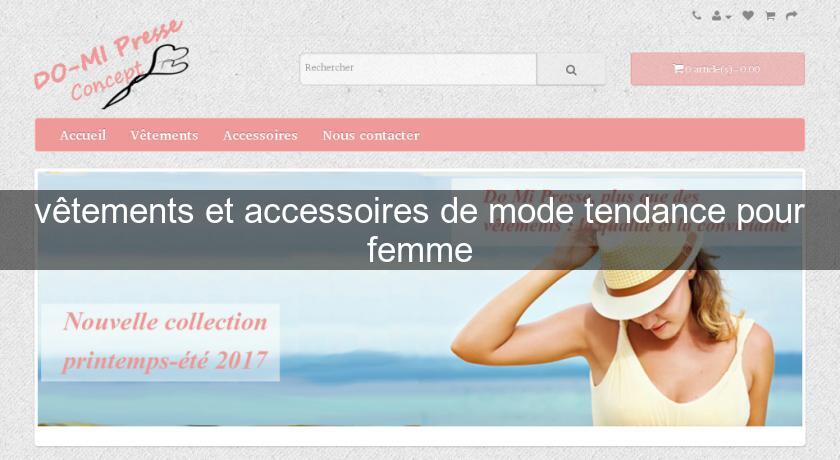 vêtements et accessoires de mode tendance pour femme vêtements et accessoires de mode tendance pour femme