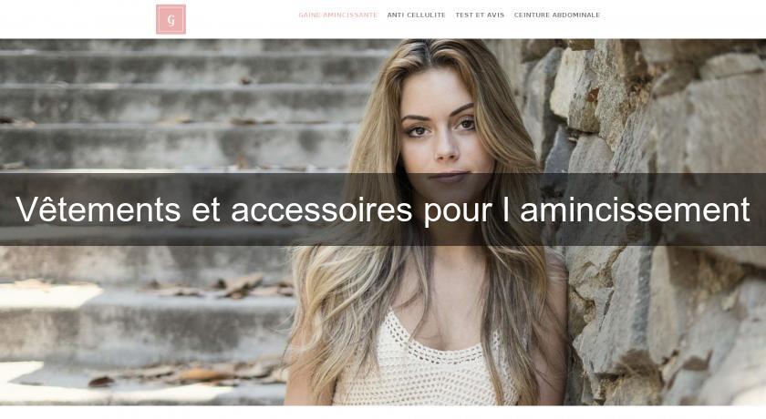 Vêtements et accessoires pour l'amincissement Vêtements et accessoires pour l'amincissement