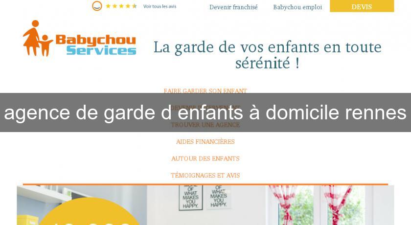 agence de garde d'enfants à domicile rennes agence de garde d'enfants à domicile rennes