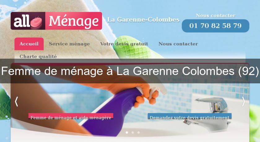 Femme de ménage à La Garenne Colombes (92) Femme de ménage à La Garenne Colombes (92)