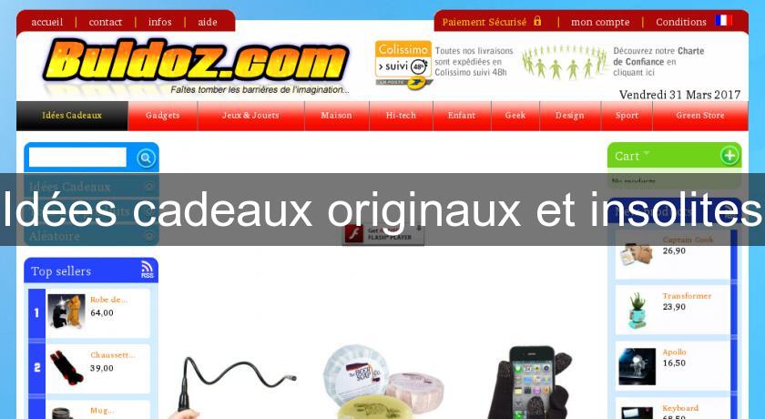 Idées cadeaux originaux et insolites Idées cadeaux originaux et insolites