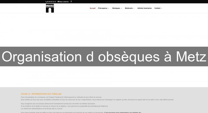 Organisation d'obsèques à Metz Organisation d'obsèques à Metz