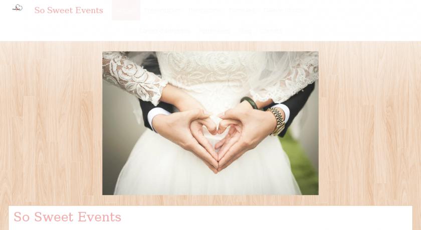 Organisation de vos événements privés et mariages : So Sweet Events Organisation de vos événements privés et mariages : So Sweet Events