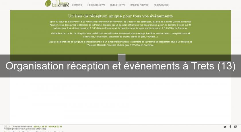 Organisation réception et événements à Trets (13) Organisation réception et événements à Trets (13)