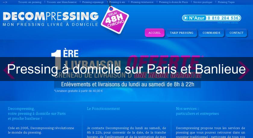 Pressing à domicile sur Paris et Banlieue Pressing à domicile sur Paris et Banlieue