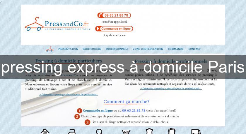 pressing express à domicile Paris pressing express à domicile Paris