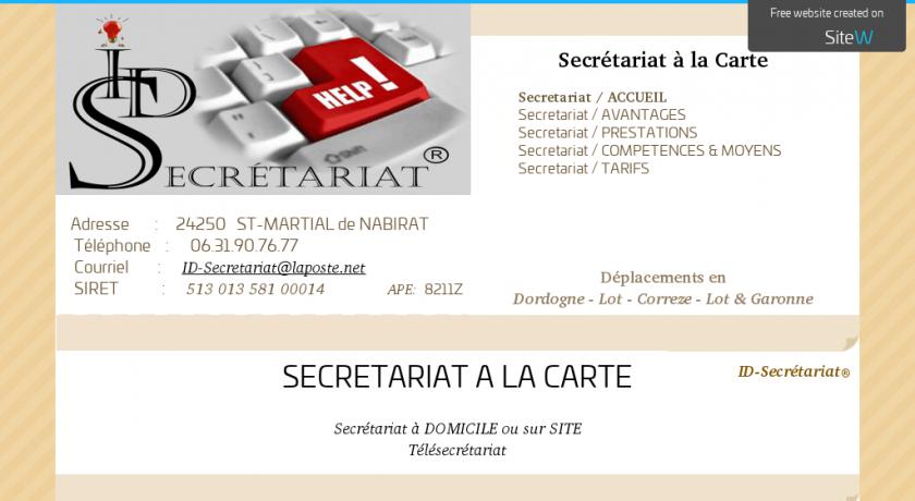 Secretariat à la Carte Dordogne, lot et Garonne, corrèze Secretariat à la Carte Dordogne, lot et Garonne, corrèze