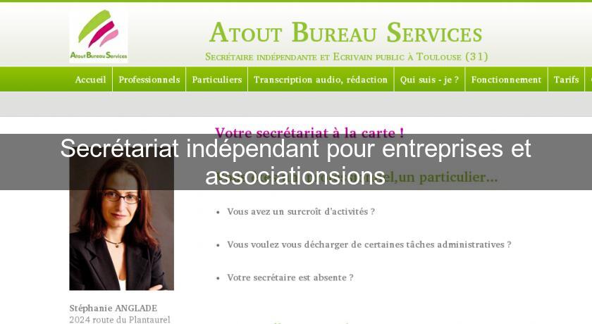 Secrétariat indépendant pour entreprises et associationsions Secrétariat indépendant pour entreprises et associationsions