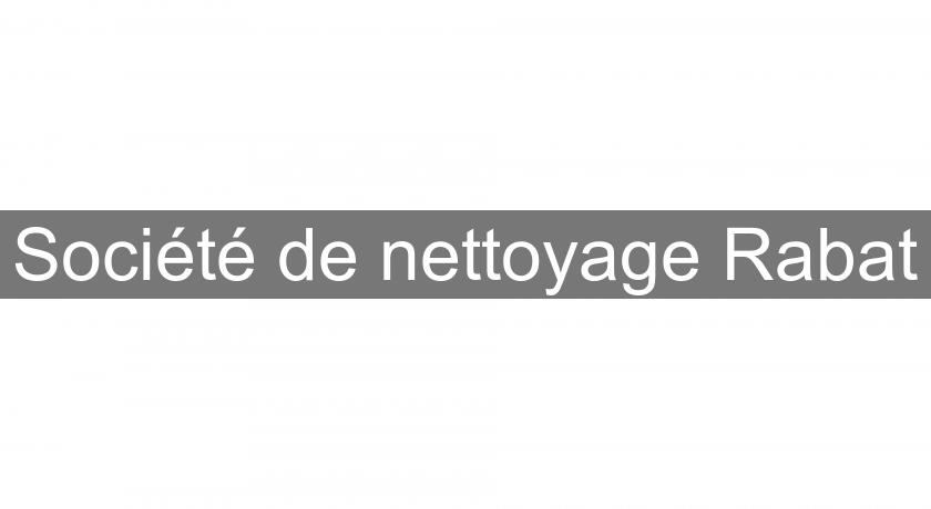 Société de nettoyage Rabat Société de nettoyage Rabat