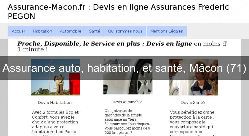 Assurance auto, habitation, et santé, Mâcon (71) Assurance auto, habitation, et santé, Mâcon (71)