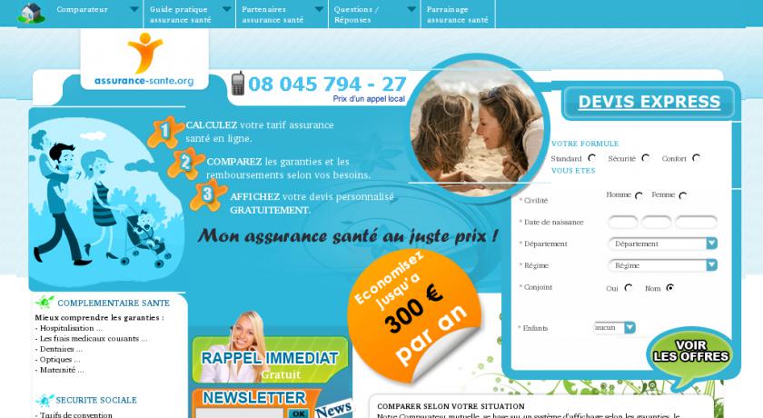 assurance-sante.org : Votre assurance complémentaire santé au bas prix ! assurance-sante.org : Votre assurance complémentaire santé au bas prix !