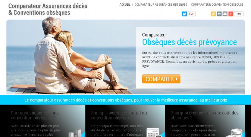 Comparateur assurance décès et prévoyance obsèques Comparateur assurance décès et prévoyance obsèques