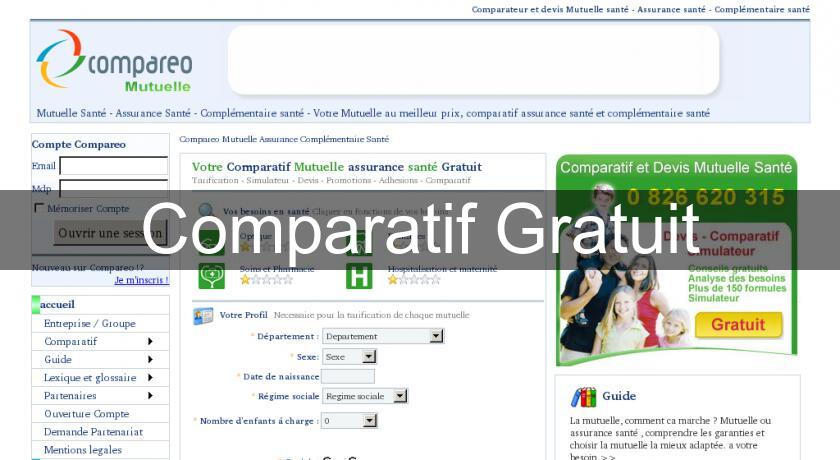 Comparatif Gratuit Comparatif Gratuit