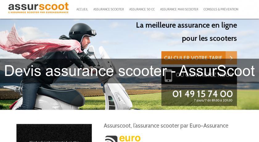 Devis assurance scooter - AssurScoot Devis assurance scooter - AssurScoot