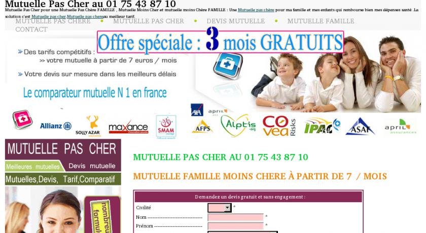 Devis personnalisé mutuelle santé pas chère Devis personnalisé mutuelle santé pas chère