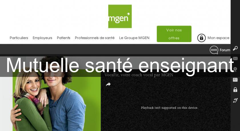 Mutuelle santé enseignant Mutuelle santé enseignant