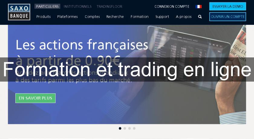 Formation et trading en ligne Formation et trading en ligne
