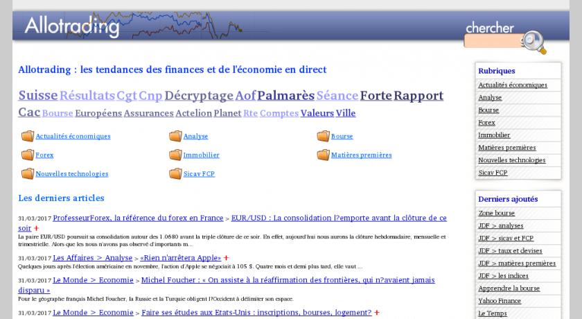 Les flux RSS de la bourse et de la finance Les flux RSS de la bourse et de la finance