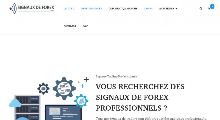 Obtenir des signaux de Forex analysés Obtenir des signaux de Forex analysés