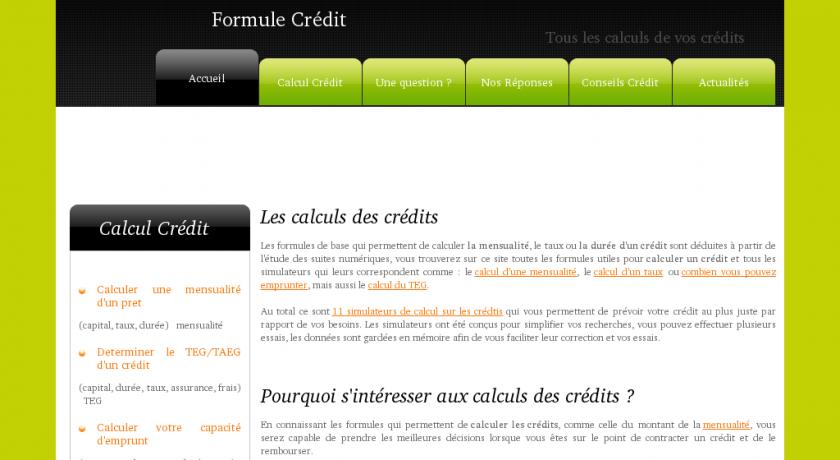 bien calculer son crédit bien calculer son crédit