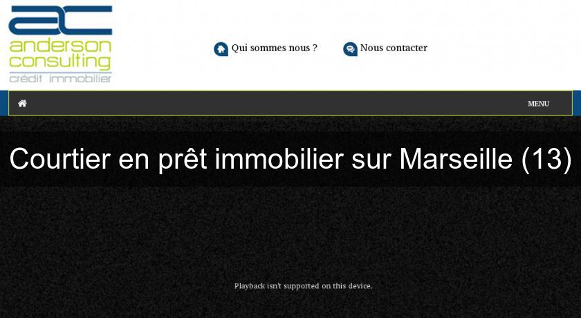 Courtier en prêt immobilier sur Marseille (13) Courtier en prêt immobilier sur Marseille (13)