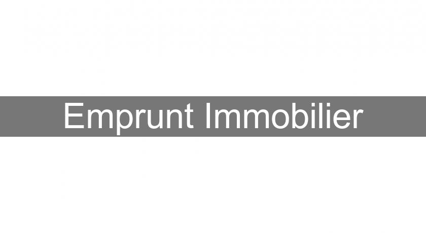 Emprunt Immobilier Emprunt Immobilier