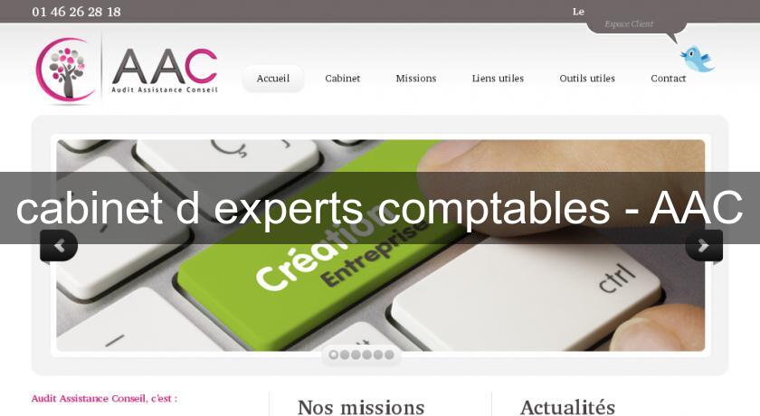 cabinet d'experts comptables - AAC cabinet d'experts comptables - AAC