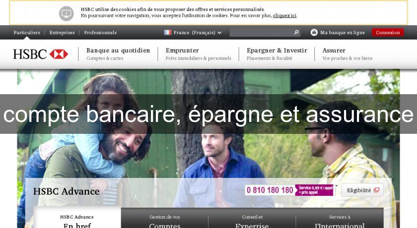 compte bancaire, épargne et assurance compte bancaire, épargne et assurance