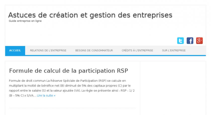 Conseils et information en création et gestion d’entreprise au Maroc Conseils et information en création et gestion d’entreprise au Maroc