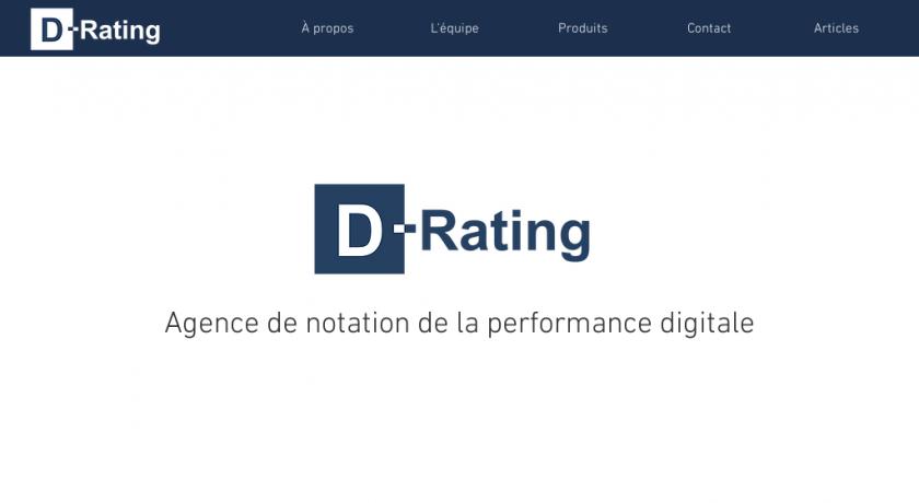 D-Rating: agence de notation de la performance digitale des entreprises D-Rating: agence de notation de la performance digitale des entreprises