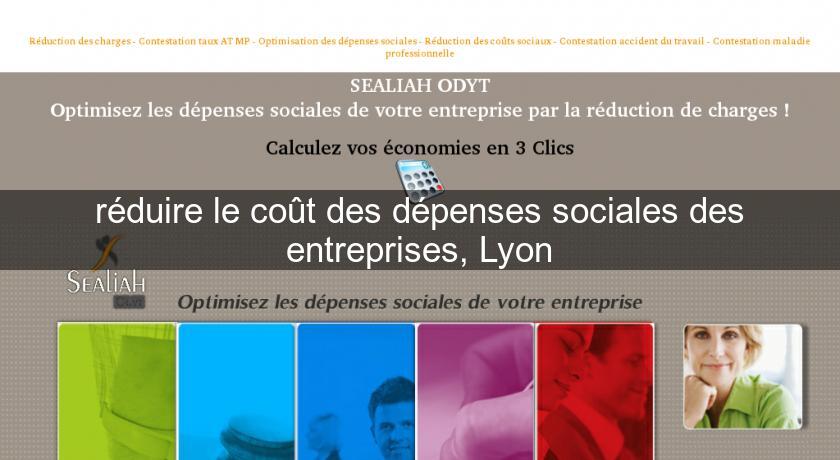 réduire le coût des dépenses sociales des entreprises, Lyon réduire le coût des dépenses sociales des entreprises, Lyon