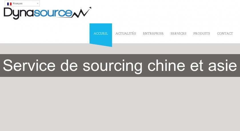 Service de sourcing chine et asie Service de sourcing chine et asie