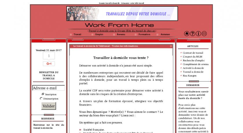 Travailler de chez soi en VDI Travailler de chez soi en VDI