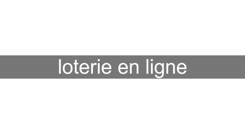 loterie en ligne loterie en ligne