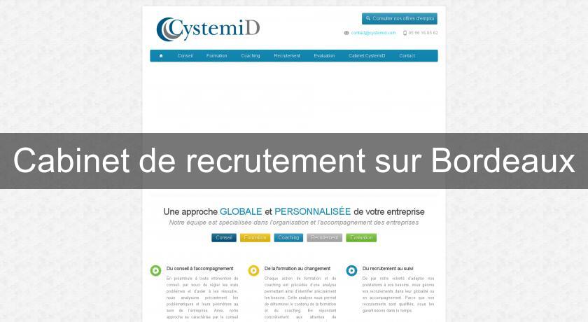 Cabinet de recrutement sur Bordeaux Cabinet de recrutement sur Bordeaux