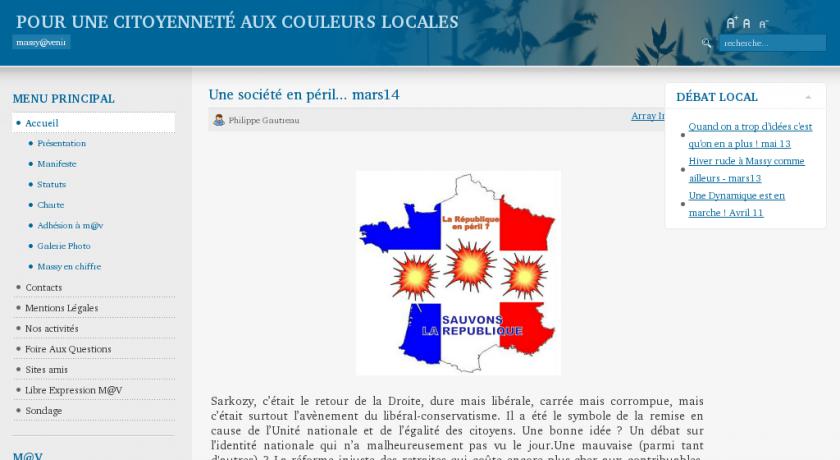 L'actualité politique à Massy L'actualité politique à Massy