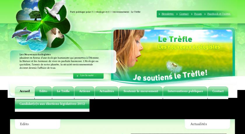 Mouvement politique pour l'environnement et la protection animale Mouvement politique pour l'environnement et la protection animale