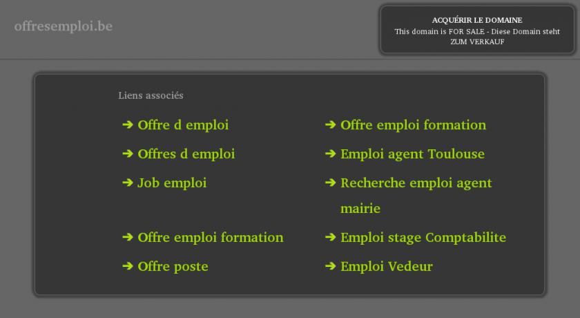 offre emploi Bruxelles et Belgique offre emploi Bruxelles et Belgique